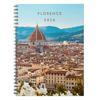 Diario de viaje de Florencia Italia Cuaderno