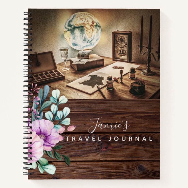 Diario de Viajes Aventuras de Jubilación Papá Abue (Anverso)