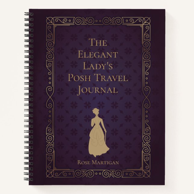 Diario de Viajes de Elegantes y Personalizadas (Anverso)
