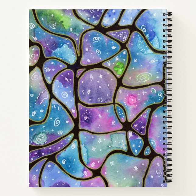 Diario de viñeta neurográfico espacial (Reverso)