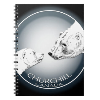 Diario del arte del oso del cuaderno del oso polar