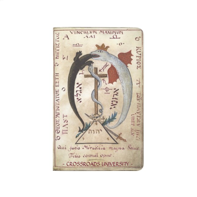 Diario del bolsillo de la universidad de los (Anverso)