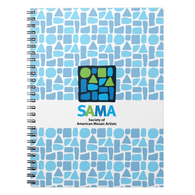 Diario del cuaderno de SAMA - arte del mosaico (Frente)
