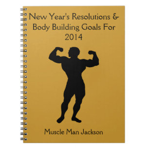 Diario del cuaderno del Bodybuilder -