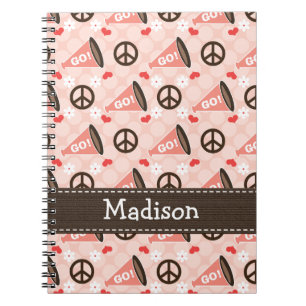 Diario del cuaderno espiral de la alegría del amo