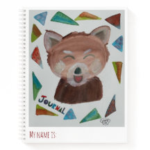 Diario del Panda Rojo Adorable