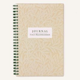 Diario Dotado Pale Pastel Willow William Morris