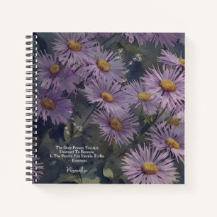 Diario Emerson Purple Aspen Fleabane Daisy Flower