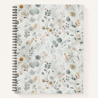 Diario espiral del santuario suave de Pastel