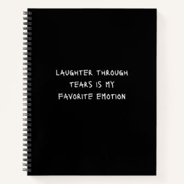 Diario espiral "Risas a Lágrimas" - Arcoiris