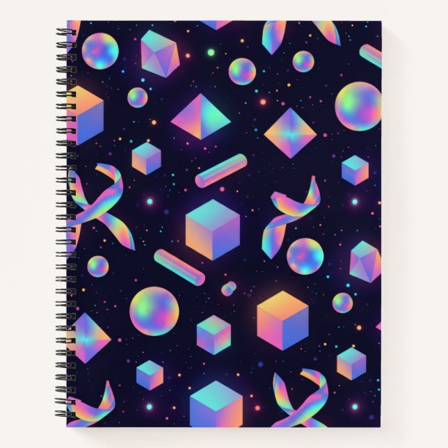 Diario estético holográfico 3D espacial (Anverso)