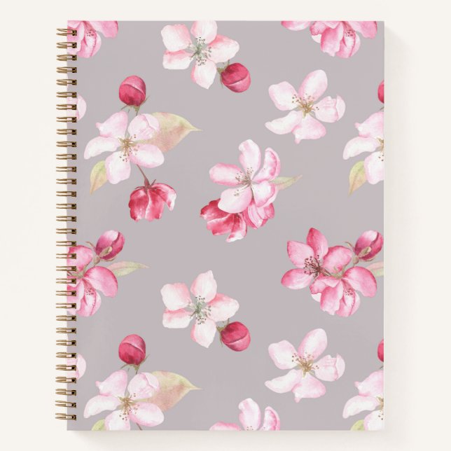 Diario Floral de Flor de Cerezo Rosa Consciente (Anverso)