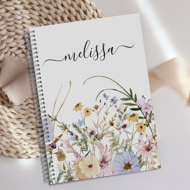 Diario floral de primavera suave personalizada (Subido por el creador)