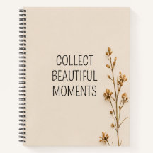 Diario floral para recuerdos