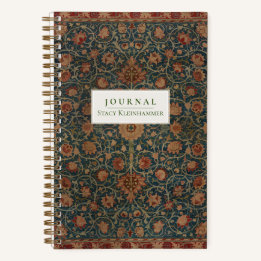 Diario "Holland Park" de William Morris personaliz