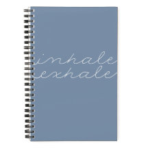 Diario "Inhale Exhale" Sea Blue Mindness Journal