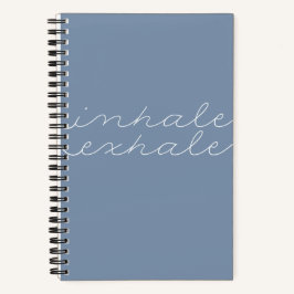Diario "Inhale Exhale" Sea Blue Mindness Journal