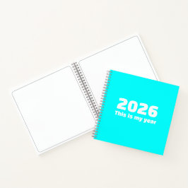 Diario inspirador 2026 Cuaderno en espiral