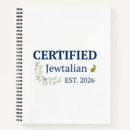 Diario Judío Italiano Certificado