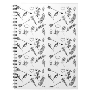 Diario lindo del diario del cuaderno del diseño