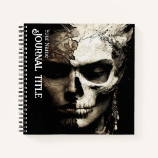 Diario Memento Mori — Nombre y Título Personalizad