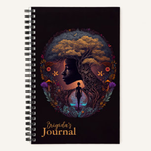 Diario místico de la mujer de la naturaleza colori