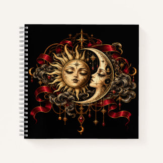 Diario Místico Gótico del Sol y la Luna Celestiale