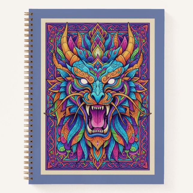 Diario mítico del dragón celestial rugiente (Anverso)