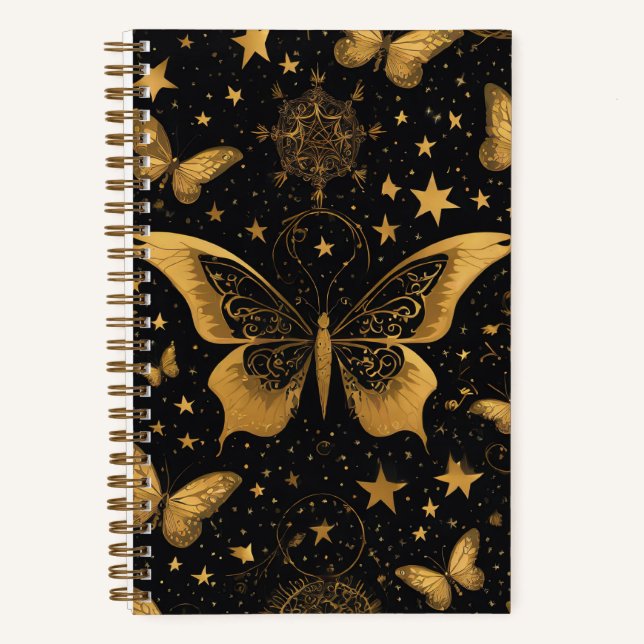 Diario "Night Sky Butterfly" (Anverso)