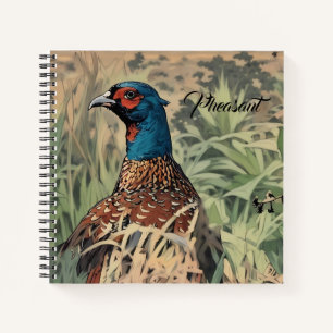 Diario personal de pájaro pájaro macho faisán
