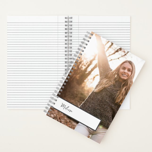 Diario personalizado con foto (Interior)