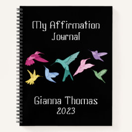 Diario Personalizado de Colibrí