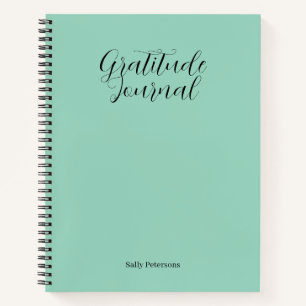 Diario Personalizado de Gratitud   Nombre Personal