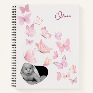 Diario personalizado de Keepsake para bebés - mari