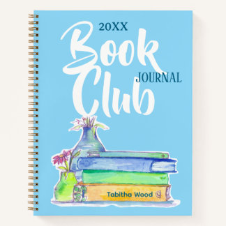 Diario Personalizado del Club de Lectura Flores Az