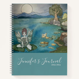 Diario Personalizado "Enchanted Lily Pond"