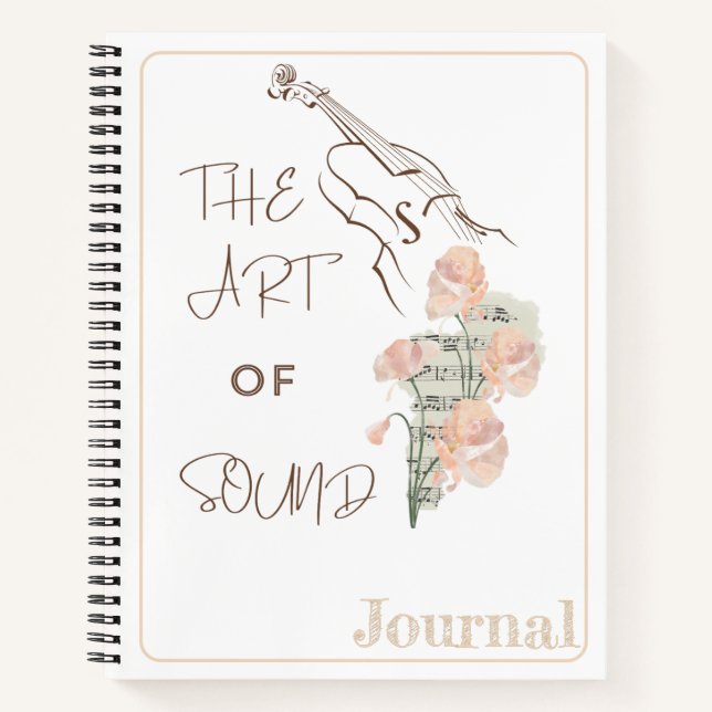 Diario personalizado 'Romance in Every Page' (Anverso)