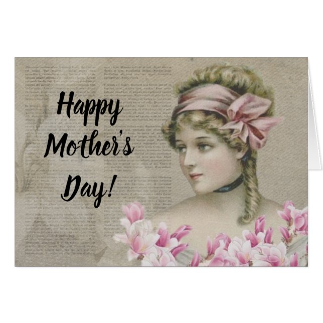 Diario rosa de la victoriana Steampunk Lady (Anverso (Horizontal))