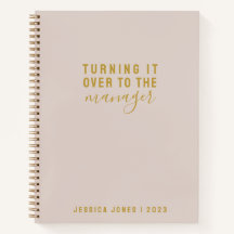 Diario rosa simple de Universal Manager