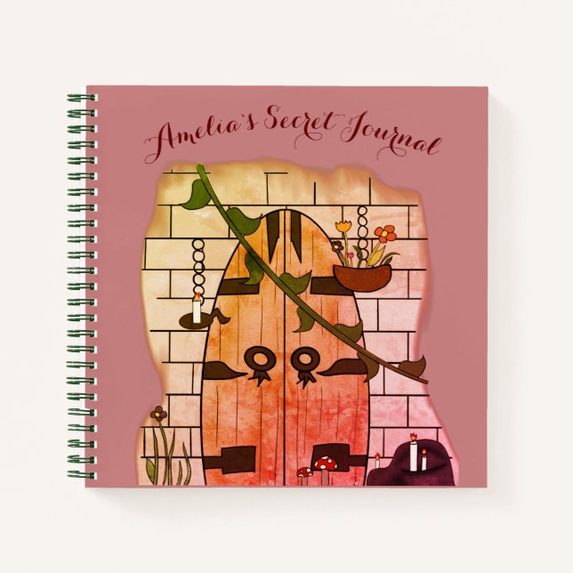 Diario secreto de dibujo de cuento de hadas de pue (Anverso)