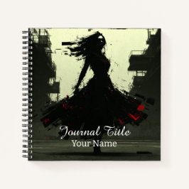 Diario Silueta Destrozada — Nombre y Título Person