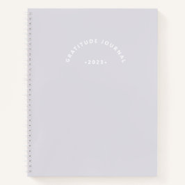 Diario simple de gratitud de Lilac