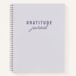 Diario simple de gratitud de Lilac