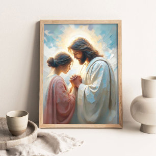 Días Cristianos, Arte Cristiano, Jesús Orando con