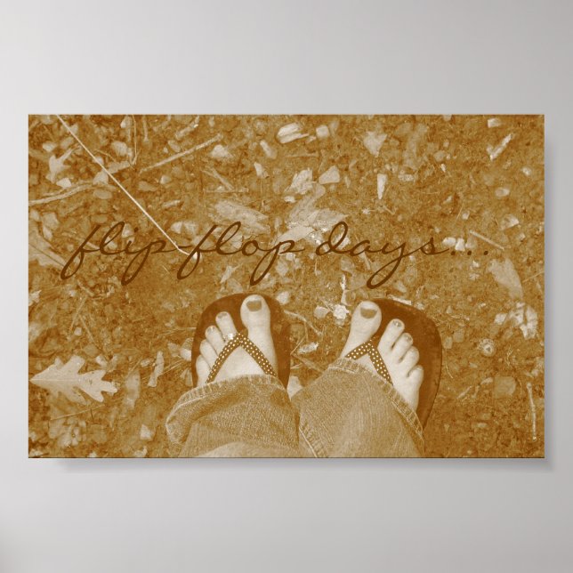 "Días de cambio..." Póster (Frente)