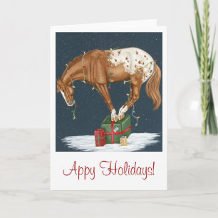 ¡Días de fiesta de Appy! Tarjeta de Navidad del
