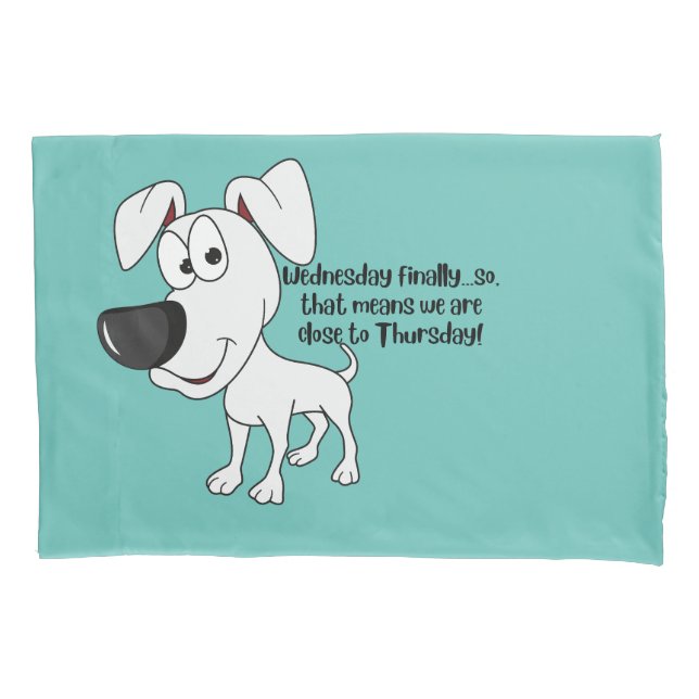 Días de la semana - funda de almohada azul para ni (Anverso)