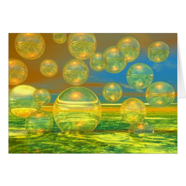 Días de oro - tarjeta de la tranquilidad del (Anverso (Horizontal))