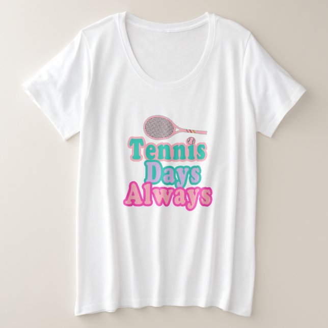 Días de tenis siempre (Anverso del diseño)