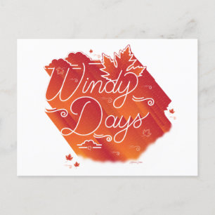 Días de viento / postal